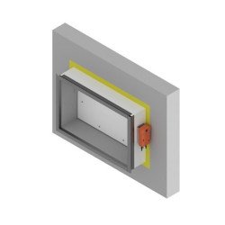 mcr FID 240 Cut-off fire dampers for comfort ventilation systems