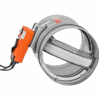 mcr FID PRO LOW-RESISTANCE SINGLE-BLADE FIRE CUT-OFF DAMPER