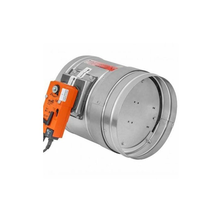 mcr FID PRO DÜŞÜK-DİRENÇLİ TEKLİ-KANAT YANGIN KESME-OFF DAMPERİ