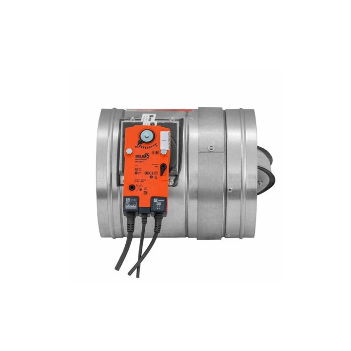 mcr FID PRO DÜŞÜK-DİRENÇLİ TEKLİ-KANAT YANGIN KESME-OFF DAMPERİ