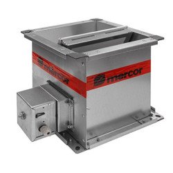 mcr FID S/S c/P - SINGLE-BLADE LOW-RESISTANCE CUT-OFF FIRE DAMPER