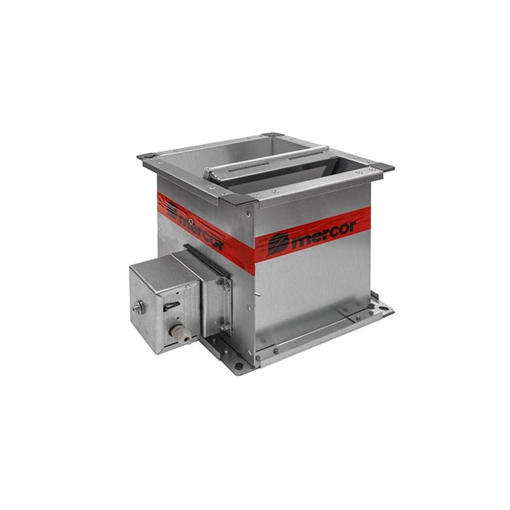 mcr FID S/S c/P - TEKLİ-KANATLI DÜŞÜK-DİRENÇLİ KESME-OFF YANGIN DAMPERİ