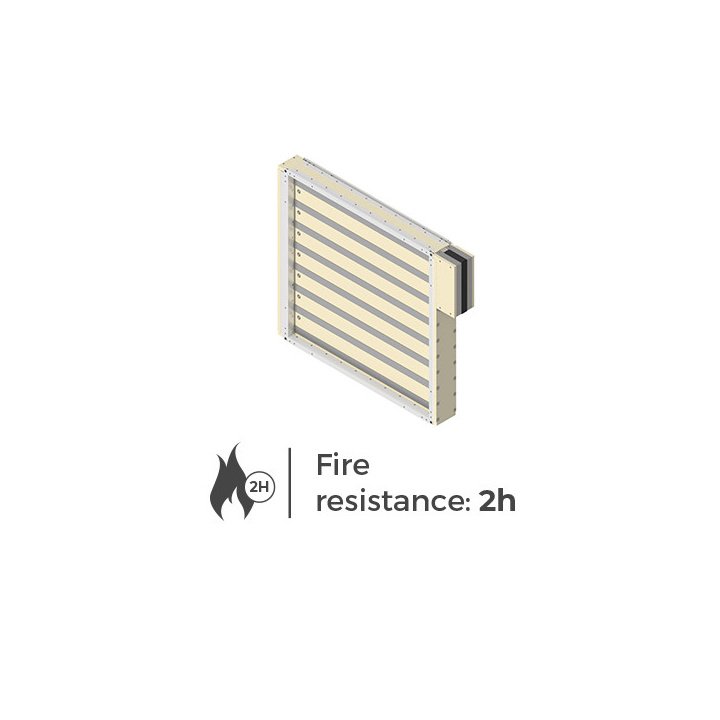 mcr WIP PRO/V - ÇOK-KANATLI DUMAN EZSOS YANGIN DAMPERİ