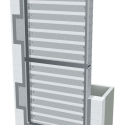 mcr WIP PRO/V - MULTI-BLADE SMOKE EXHAUST FIRE DAMPER