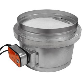 mcr FID S/S p/P, mcr FID S/S p/O - SINGLE-BLADE FIRE CUT-OFF DAMPER