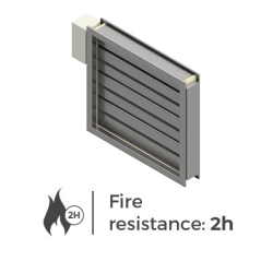 mcr WIP/V - ÇOK-KANATLI DUMAN EGZOS YANGIN DAMPERİ