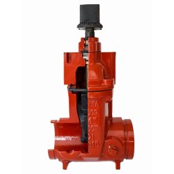 Yükselmeyen  Yiv Uçlu Vana, Model 105Q, 250psi