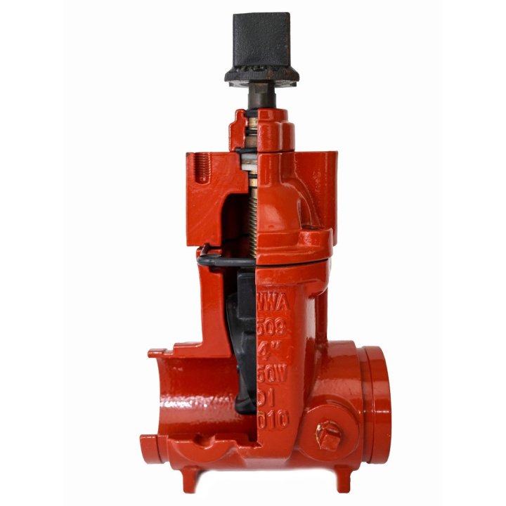 Yükselmeyen  Yiv Uçlu Vana, Model 105Q, 250psi