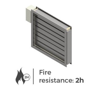 mcr WIP/T, MCR WIP/T-G - MULTI-BLADE TRANSFER FIRE DAMPER