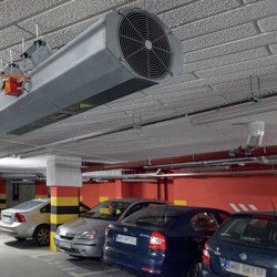 mcr J-FLO - COMPREHENSIVE JET VENTILATION SYSTEM FOR GARAGES