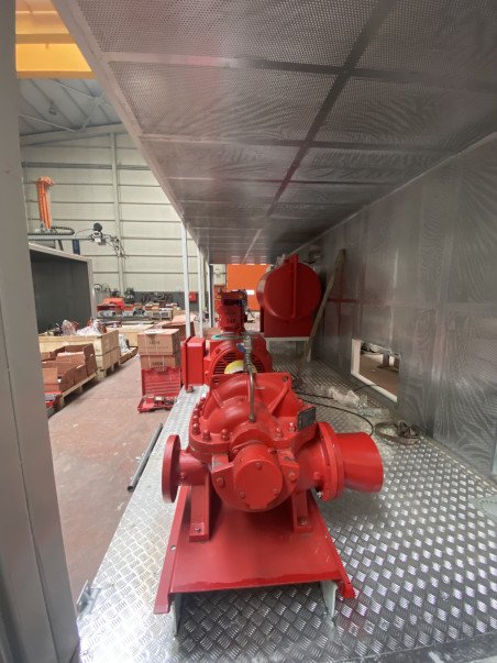 30 Foot Fire Pump Containerized Set
