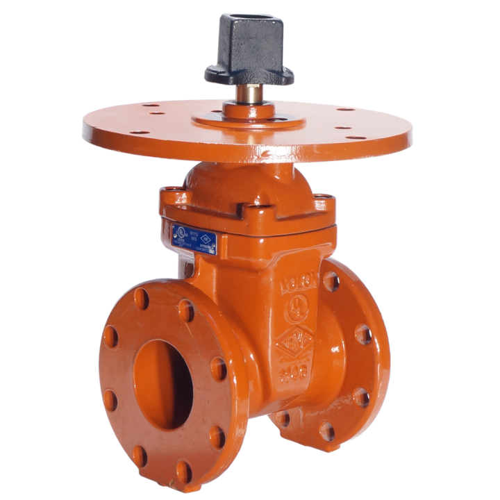 Non-Rising End Gate Valve, Model B111Q-16, PN16, 250psi