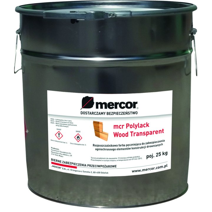 MCR POLYLACK WOOD TRANSPARENT