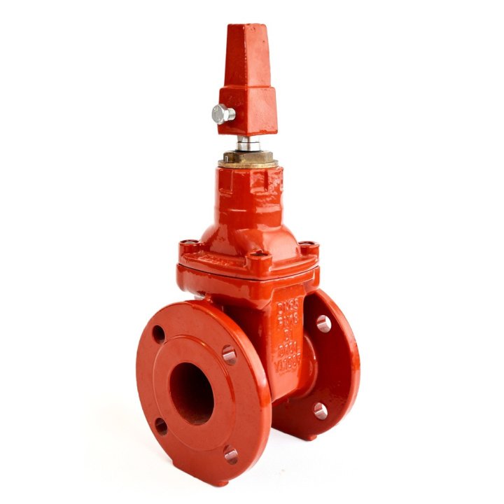 Non-Rising Flange End Gate Valve, Model D101, PN16, 232psi UL