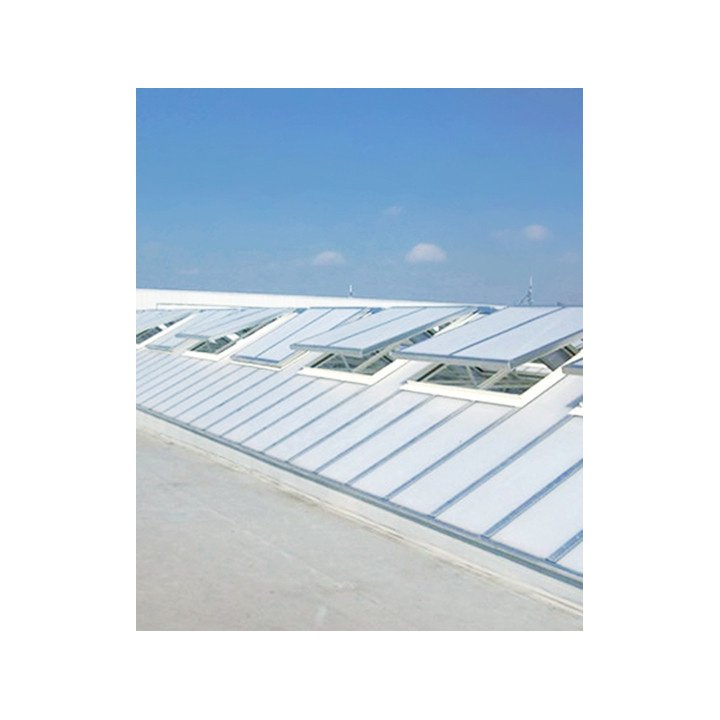 mcr PROLIGHT ENTEGRE DUMAN HAVALANDIRMA PANELLERİNE SAHİP SÜREKLİ ÇATI PENCERELERİ