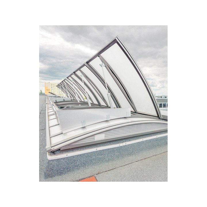 mcr PROLIGHT CONTINUOUS ROOFLIGHTS WITH INTEGRATED SMOKE VENTS