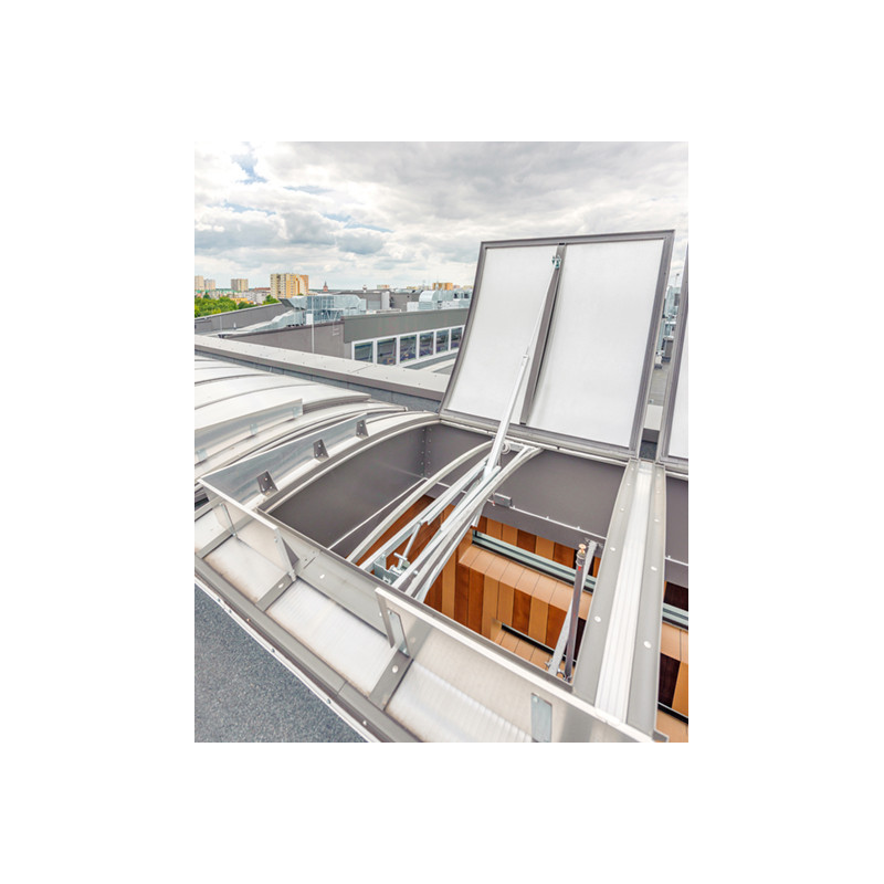 mcr PROLIGHT CONTINUOUS ROOFLIGHTS WITH INTEGRATED SMOKE VENTS