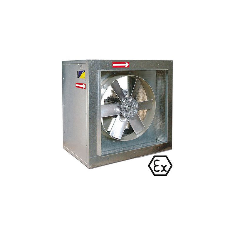 mcr MONSUN C - AXIAL SMOKE EXHAUST FAN IN SOUNDPROOF HOUSING / EXPLOSION-PROOF FAN