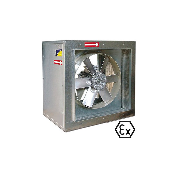 mcr MONSUN C - AXIAL SMOKE EXHAUST FAN IN SOUNDPROOF HOUSING / EXPLOSION-PROOF FAN