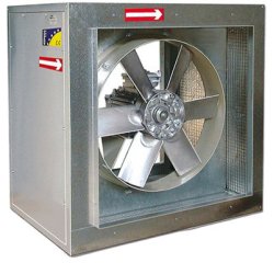mcr MONSUN C - AXIAL SMOKE EXHAUST FAN IN SOUNDPROOF HOUSING / EXPLOSION-PROOF FAN
