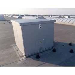 mcr MONSUN T-L - Axial SMOKE EXHAUST FAN with an opening hatch