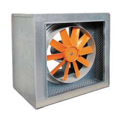 mcr MONSUN E1 - AXIAL AIR SUPPLY AND EXHAUST FAN IN SOUNDPROOF HOUSING