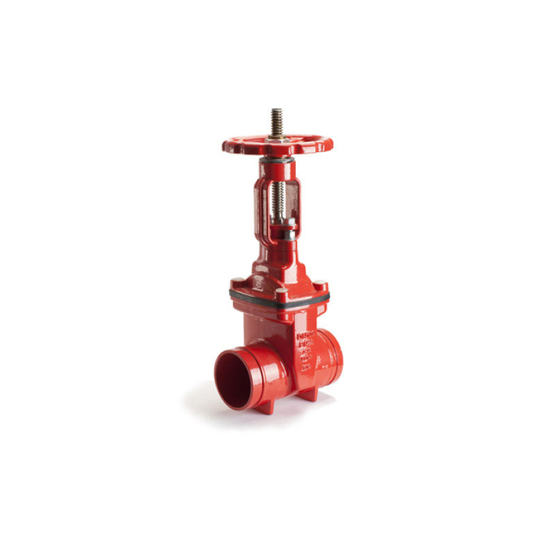 Model Z81X, Grooved Resilient Rising Stem Gate Valve, 362 PSI