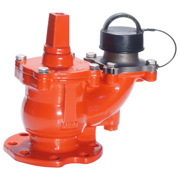 Underground Hydrant, Type 2, 3", P16 inlet Flanges