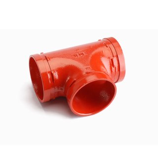 Grooved Equal Tee, Model XGQT03, Short Dia.