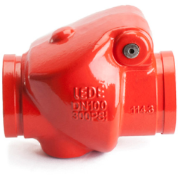 Grooved Swing Check Valve Model H84