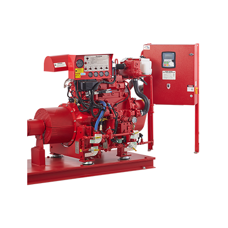 Fire Pump Diesel Engine Driven, Skid Mounted