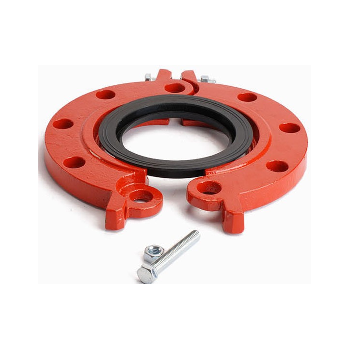 Split Groove Flange Adapter, PN16, XGQT09